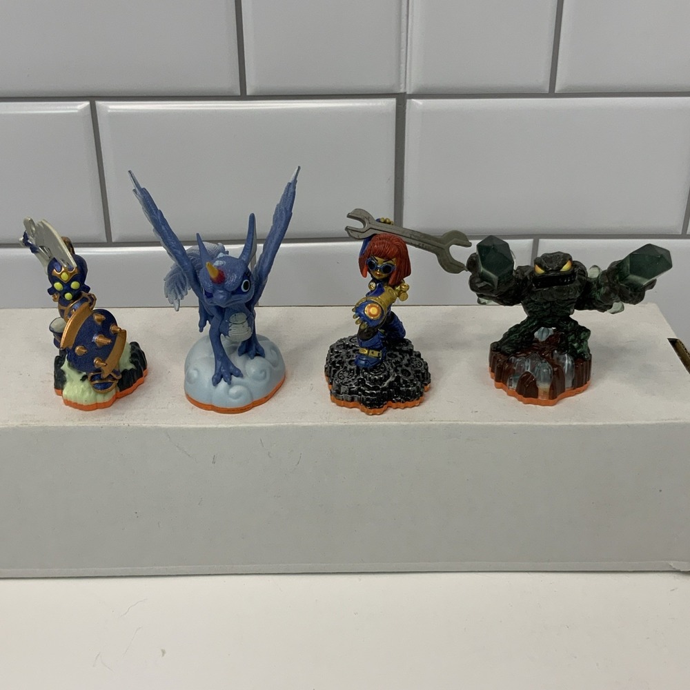Skylanders‎ Giants Swap Force Lot Chop Chop Whirlwind Gearshift Prism Break